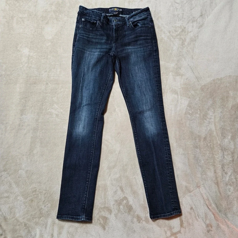 Lucky‎ Brand Lolita Skinny Jeans Womens 4/27 Dark Wash Blue Denim Mid Rise